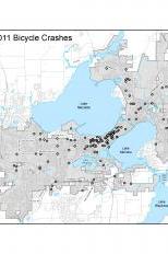 Bikers Beware: City of Madison Bike Crash Map