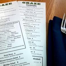 Graze menu