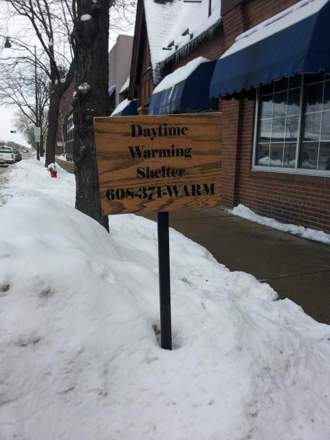 Warming day shelter, madison