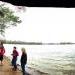 UW students on beach