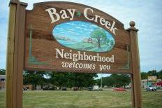 Bay Creek is adding a new welcome sign as part of a neighborhood gateway renovation (Susan Endres/Madison Commons)