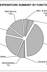 City budget chart