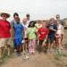 Volunteers from Blackhawk Church helped harvest on a sunny, summer day