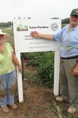 Tom and Rose Ann Parslow at Lacy Garden in Fitchburg. 