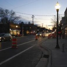 Johnson Street at twilight use