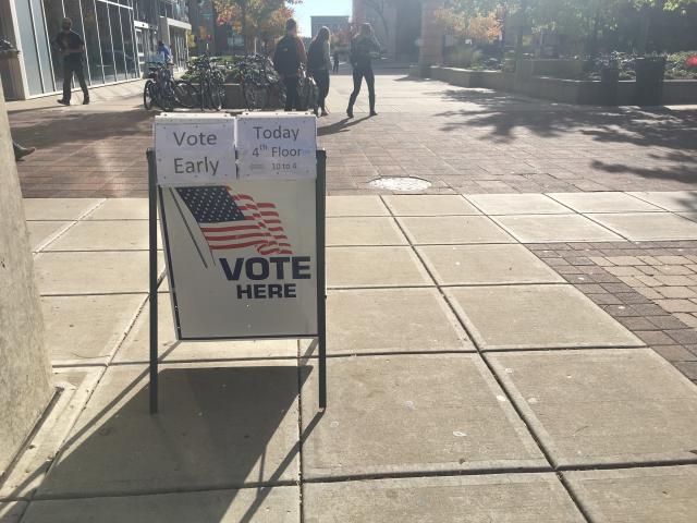 Libraries and three campus location, including East Campus Mall (pictured), are among the new sites for early voting this year. (Ellie Herman/Madison Commons)