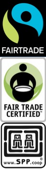 Top to bottom: Fairtrade International, Fair Trade USA, Small Producers' Symbol