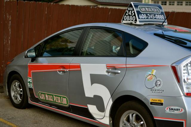 Glass Nickel cars run on Waste Vegetable Oil (Gabi King/Madison Commons).