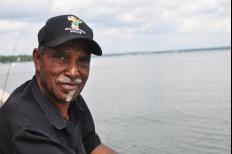 Feltoe Handley often catches bluegill and crappies to eat with family. He knows some lakes have mercury, but said he would expect a sign to be posted if the fish were not safe to eat (Yilang Peng/Madison Commons)