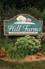 Hill Farms sign