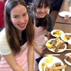 Shorewood International Food Fair volunteers