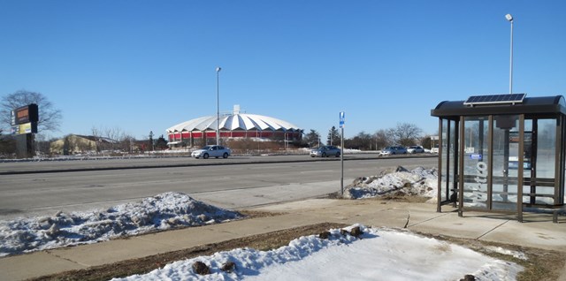 The limited bus service to the Coliseum or Exhibition Center is paid for by the neighboring Town of Madison, not the county. (Fran Wiedenhoeft)