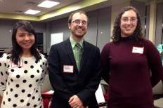 Attendees from left: Kristin Chang, Michael Seehafer, and Amy Beckett