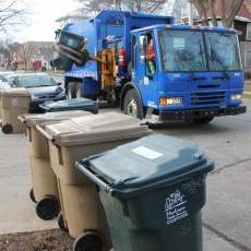 Recycling Truck, Madison