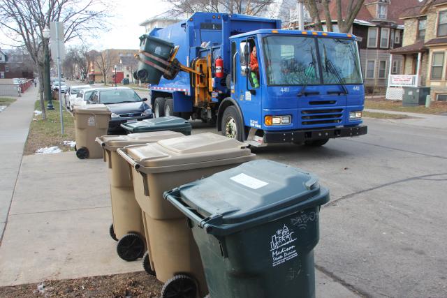Recycling Truck, Madison