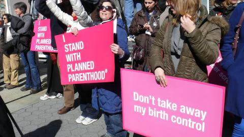 Planned Parenthood Protestors