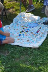 Kid on Blanket