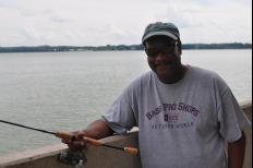 Leroy Martin travels to different areas to fish. He said he followed the DNR reports on mercury levels closely, but did not think that others did the same (Yilang Peng/Madison Commons)