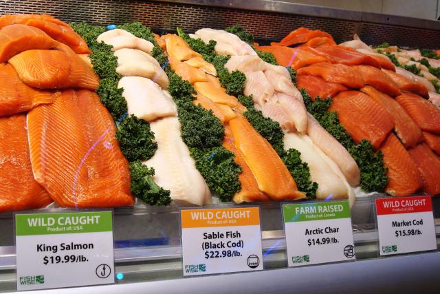 Metcalfe's sustainable seafood corner