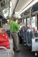 Madison Proterra Electric Bus Inside