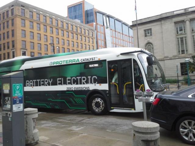 The Proterra electric bus (City of Madison Metro Transit)