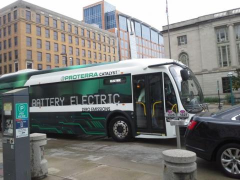 Madison Proterra Electric Bus