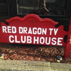 Red Dragon Sign