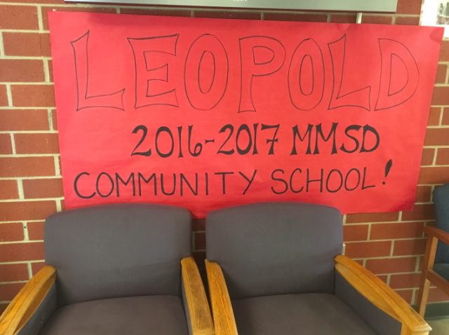 Leopold’s transition to a community school will improve resources for students and their families. (Melissa Behling/Madison Commons)