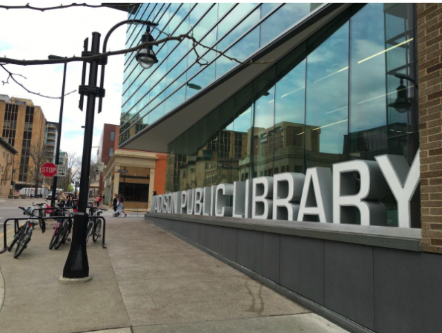 Renovations to the Central Library in downtown Madison have helped the Madison Public Library in its attempt to provide social services for the community. (Mariel McAleer/Madison Commons)