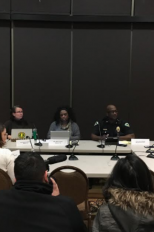 Capt. Wheeler representing MPD at the City of Madison’s Subcommittee for Police and Community Relations