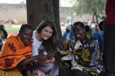 Julia Baumgartner in Gumutindo, Uganda 