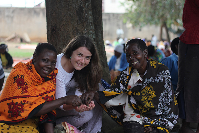 Julia Baumgartner in Gumutindo, Uganda 