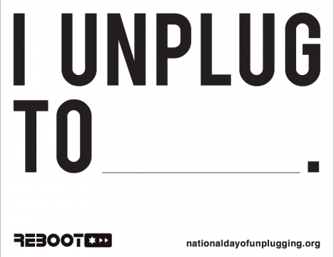 Unplug poster