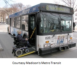Accessible bus riding