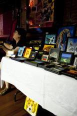 Artists table area