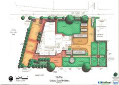 Badger Rock Resilence Center Site Plan, 09.08.2010.