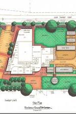 Badger Rock Resilence Center Site Plan