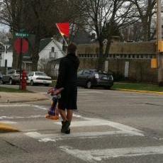 Crosswalk Flags