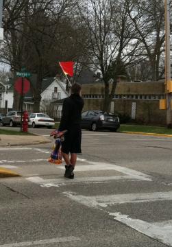 Crosswalk Flags