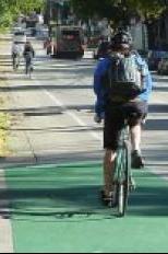 green bike lane