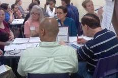 Local residents gather to discuss the achievement gap in Madison schools