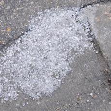 Salt on the streets