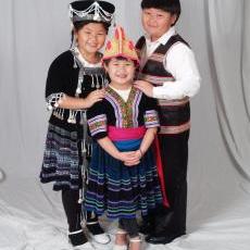 Hmong children, Hmong New Year, Madison