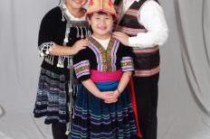 Hmong children, Hmong New Year, Madison