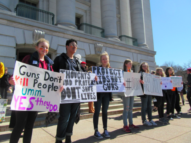 Madison students call for gun control on National Walkout Day