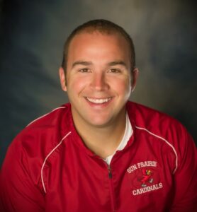 Eric Nee, coach for the two teams of Sun Prairie.