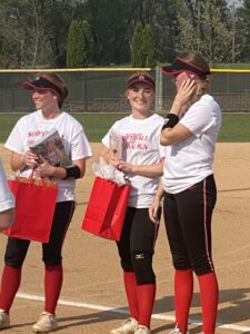 Sun Prairie seniors during senior night