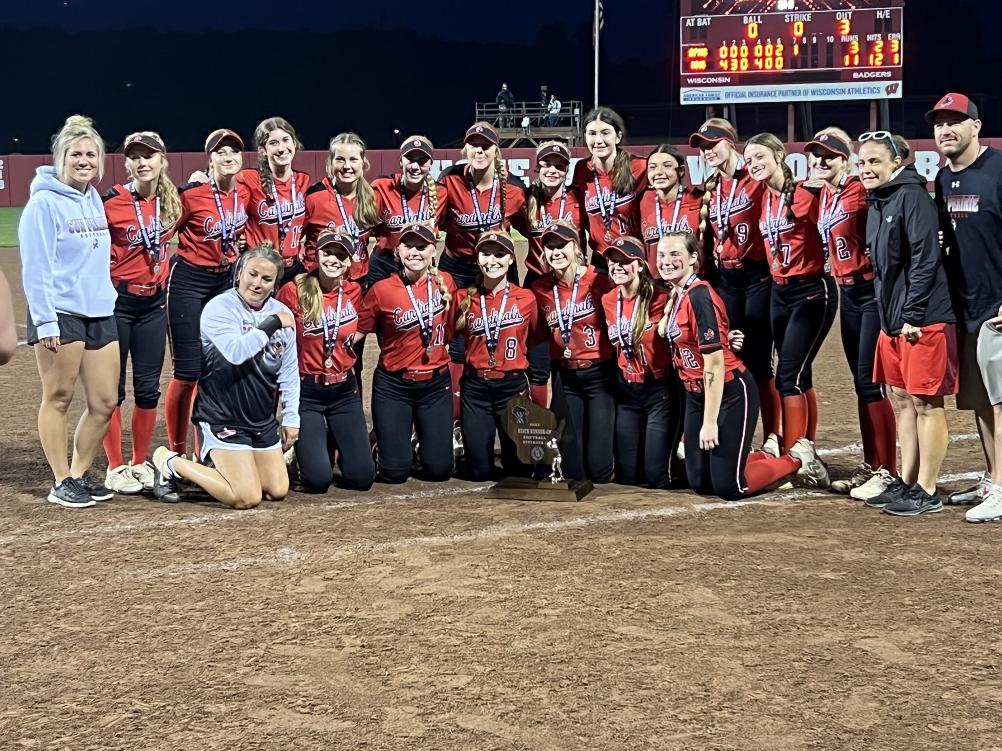 Sun Prairie softball falls short of state title Madison Commons