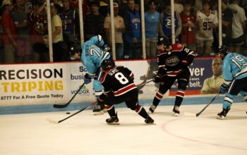 The Madison Capitols held off the Chicago Steel to win 7-6 in their season opener at Capitol Ice Arena in Middleton.