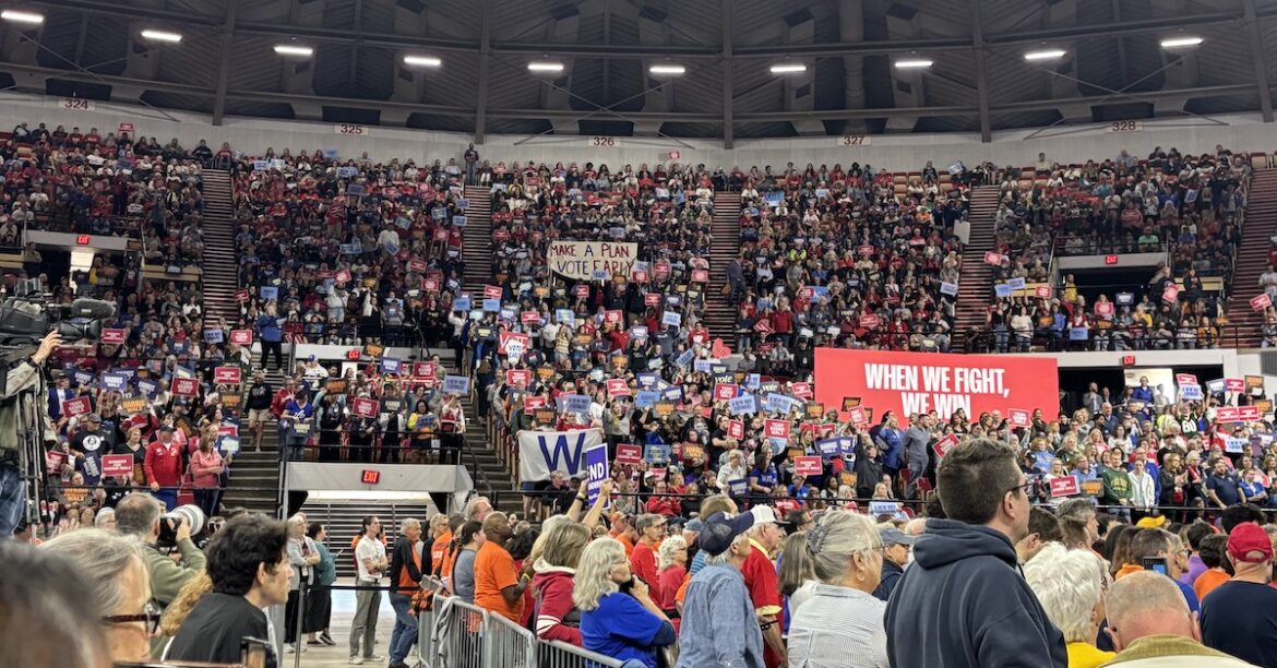 Obama and Walz rally in Madison, firing up their supporters on Wisconsin’s first day of in-person voting